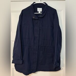 Old Navy Dark Blue Utility Jacket